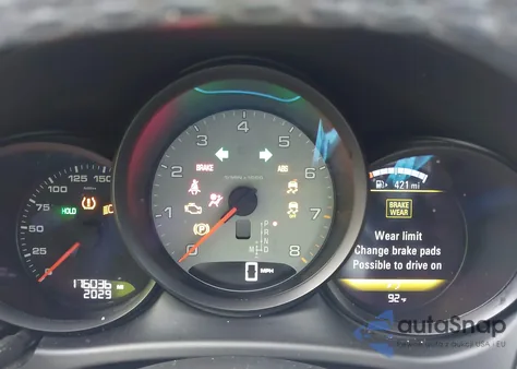 2016 Porsche Macan S from USA, damaged, VIN WP1AB2A51GLB46127